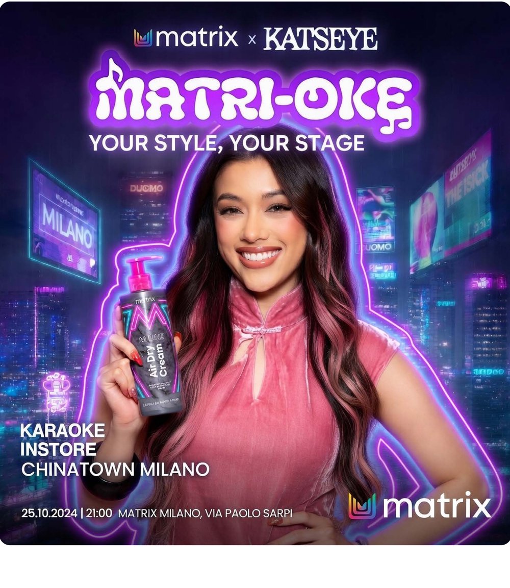 Visual campagna Matri-oke con ambassador