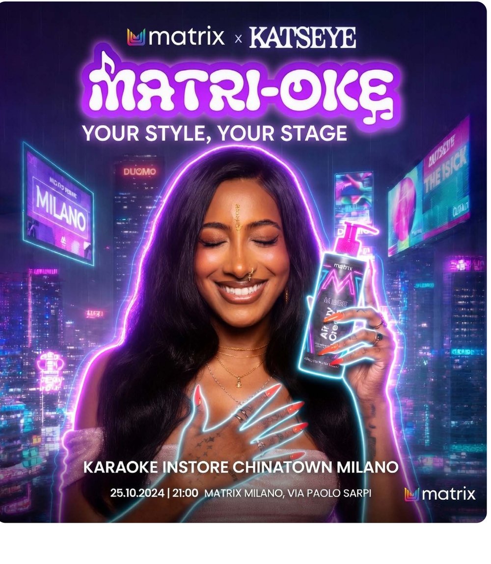 Visual campagna Matri-oke con ambassador, seconda variante