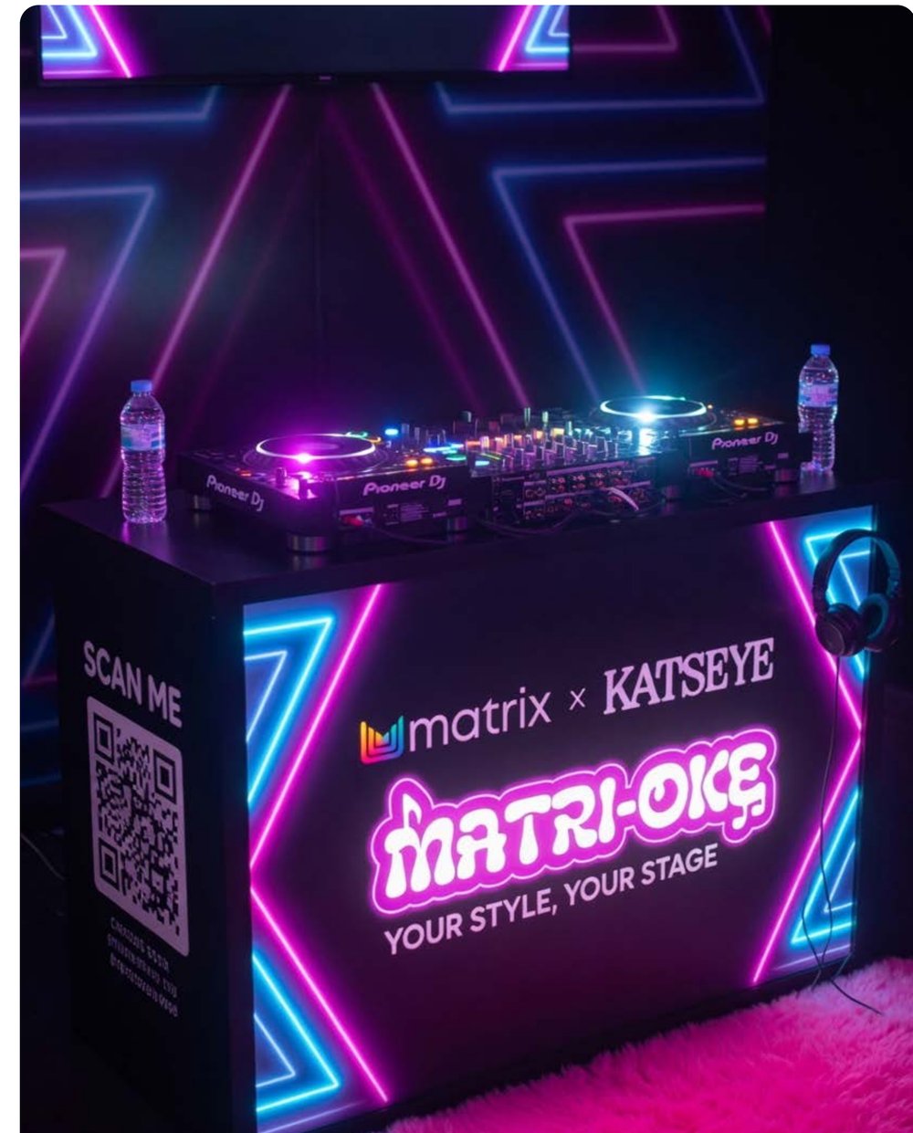 Dj booth Matri-oke