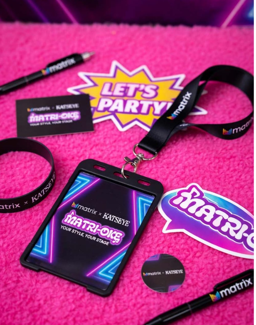 Gadget da polso e pass evento Matri-oke